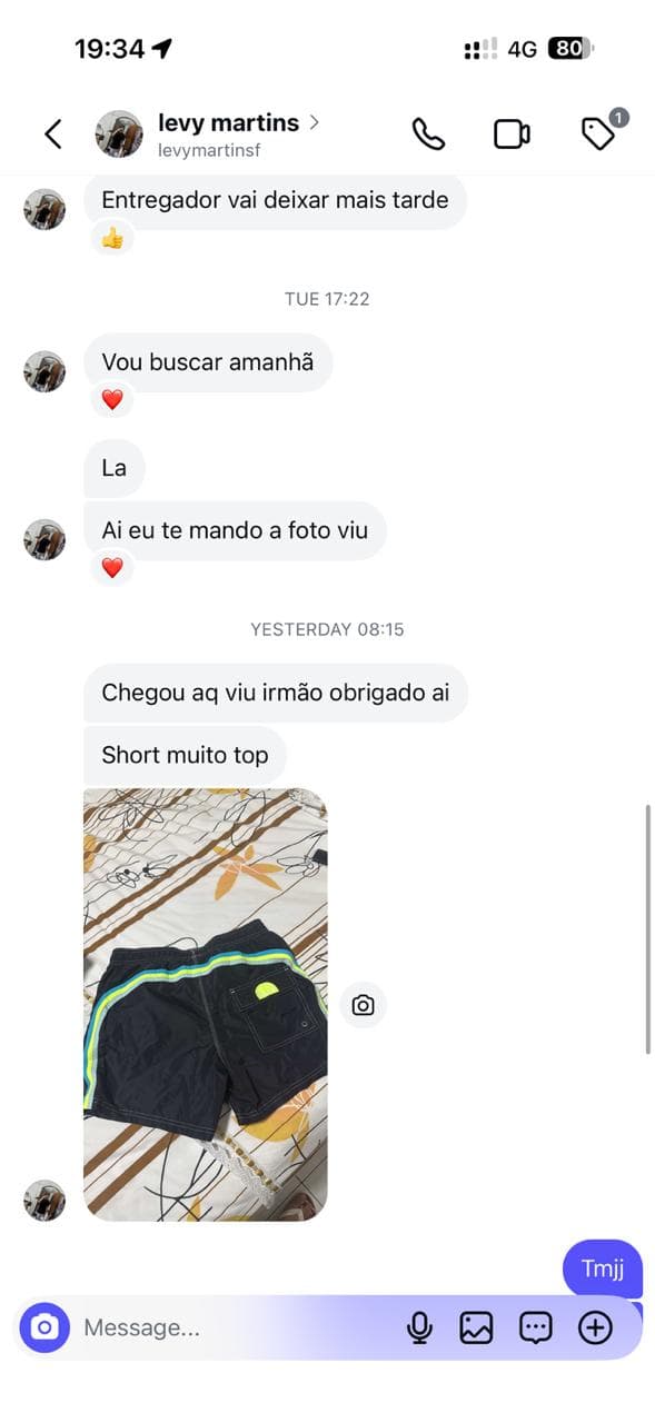 Feedback de Levy Martins