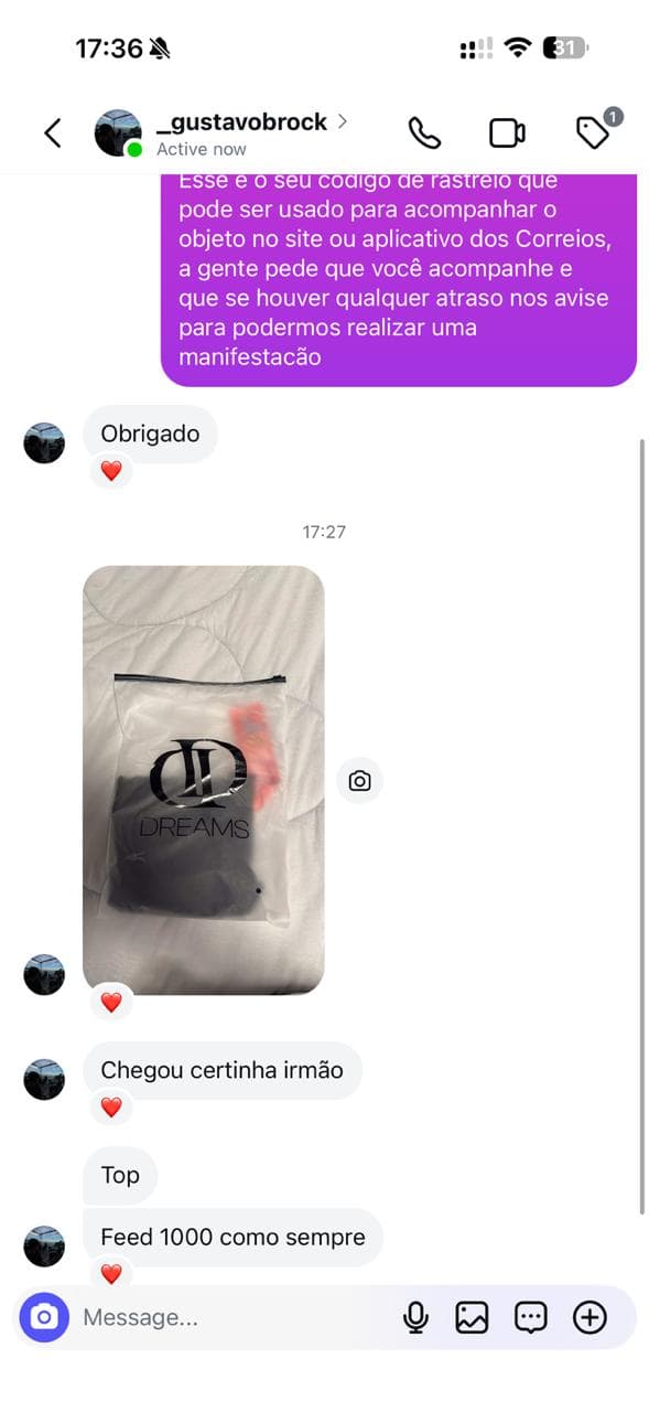 Feedback de Gustavo Brock